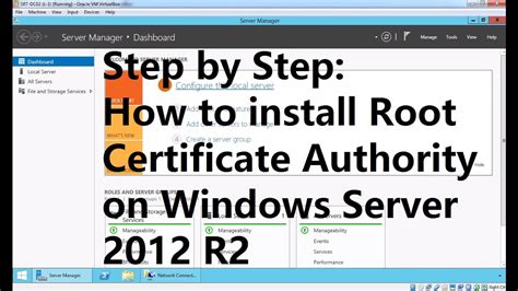 windows server 2012 r2 certificate authority